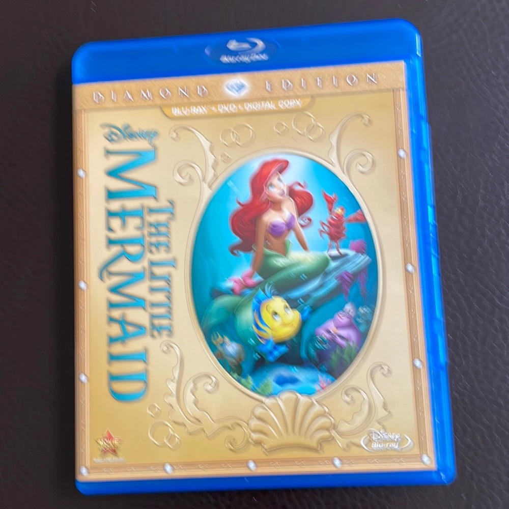 COPY - The little mermaid, diamond edition DVD